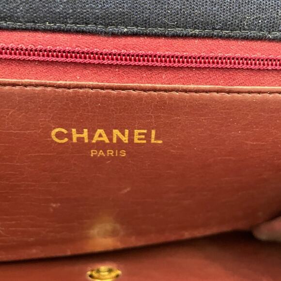 Vintage Chanel shoulder shoulder bag half flap - Picture 7 of 8